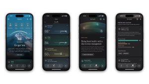 Subscription section of the Oura mobile app (Screenshot)